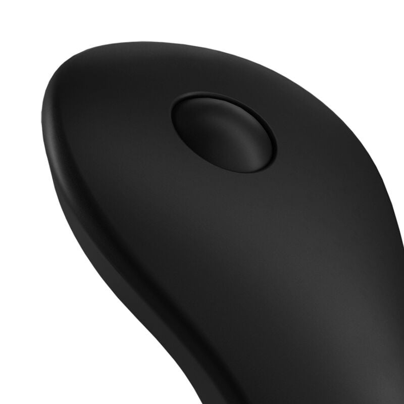 Vibrator din silicon pentru chiloti cu telecomanda Satisfyer Little Secret Black (8.5cm)