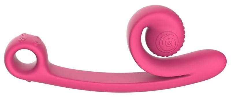 Vibrator dublu flexibil cu 2 motoare Snail Vibe Curve (24 cm) - 1 | YEO