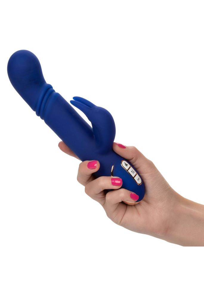 Vibrator iepuras Heated Thrusting G Rabbit - Incalzire + Miscare de Impingere