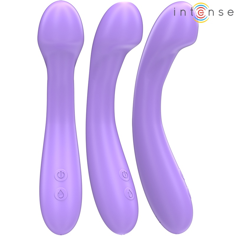 Vibrator INTENSE BECKY – 19 cm, Funcție de incalzire si 7 Moduri de Vibratie