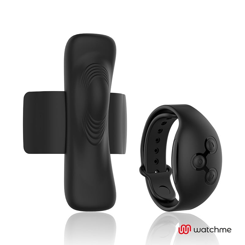 Vibrator pentru chiloti ANNE\'S DESIRE -Panty Pleasure wireless technology Watchme black - 1 | YEO