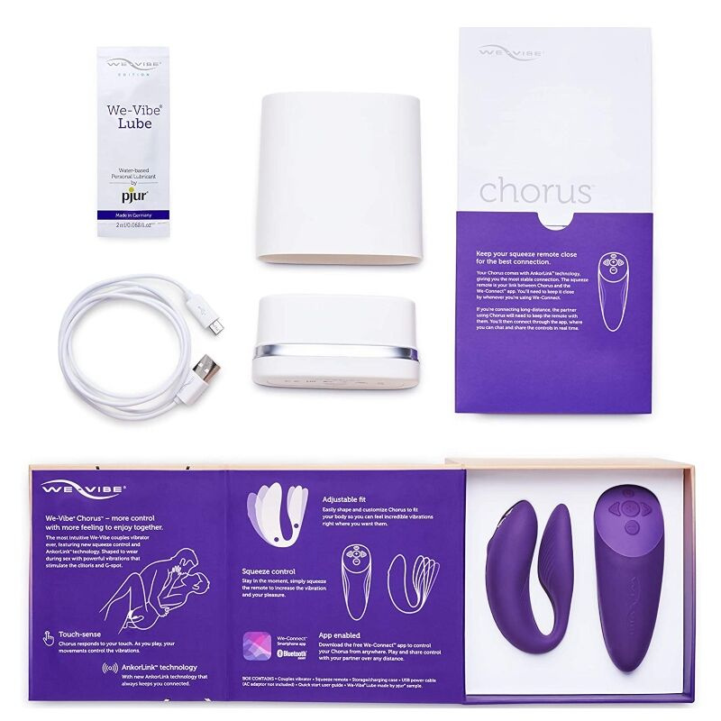 Vibrator pentru cupluri We-Vibe Chorus Mov - 2 | YEO