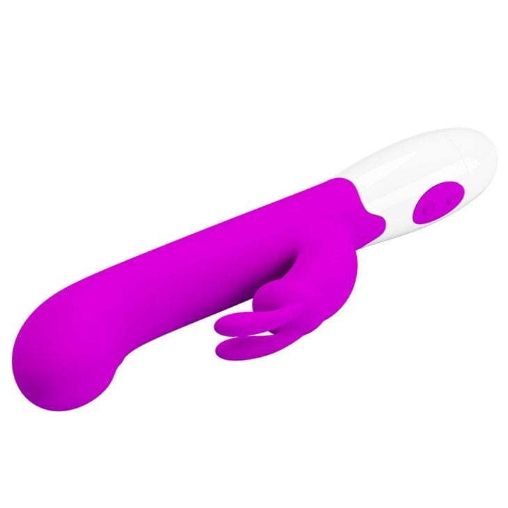 Vibrator rabbit elegant din silicon CENTAUR RABBIT VIBRATOR 20cm (inserabil 10cm)