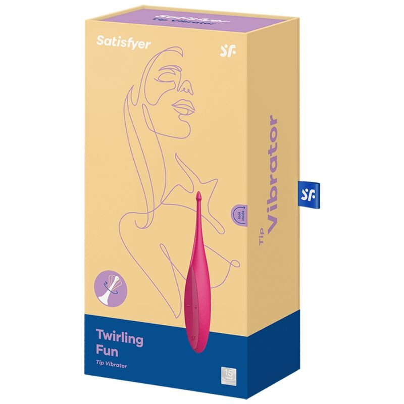 Vibrator SATISFYER Twirling Fun - Miscare circulanta