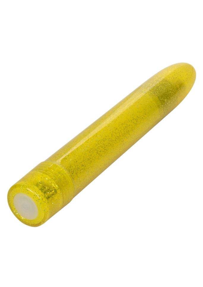 VIBRATOR Sparkle Slim Vibe, Yellow (15,25 cm) - 1 | YEO