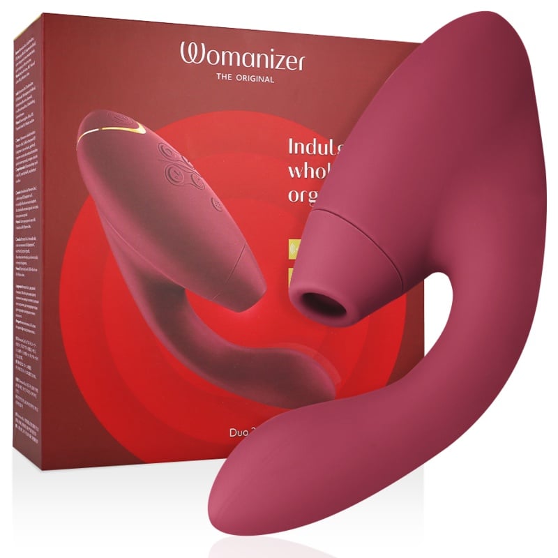 Vibrator stimulator Womanizer - DUO 2 Stimulator Bordeaux