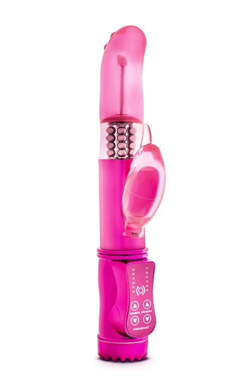 Vibratorul rabit SEXY THINGS DANCING DOLPHIN FUCHSIA 22,8 cm