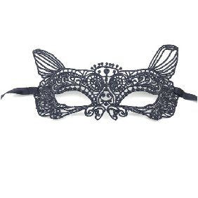 Cat Face Lace Mask