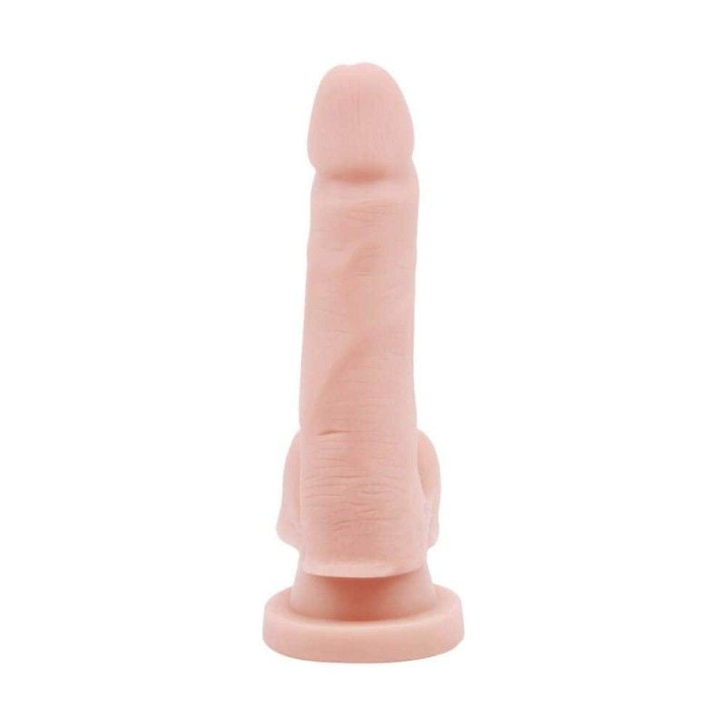 Dildo cu un corp realist si testicule, prevazut cu ventuza The Glad Eye 14cm (inserabil 10cm) - 2 | YEO