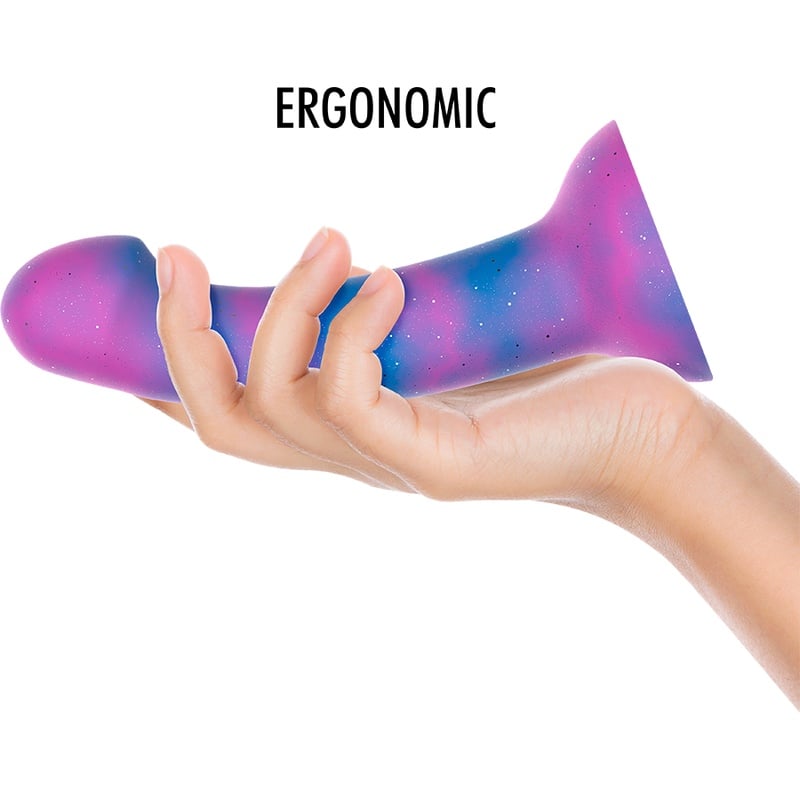 Dildo fantezist flexibil MYTHOLOGY - DION GALACTIC marime M 18 cm diametru 4 cm