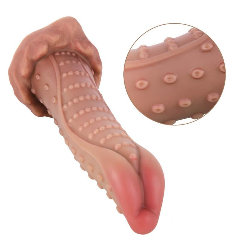 Dildo No.1 Fantasy Beasts, Brown (21 cm)