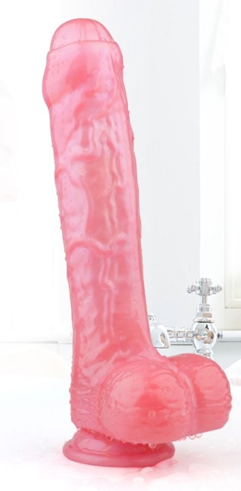 Dildo Realist flexibil roz Kylie Small, Pink (20cm) - 1 | YEO