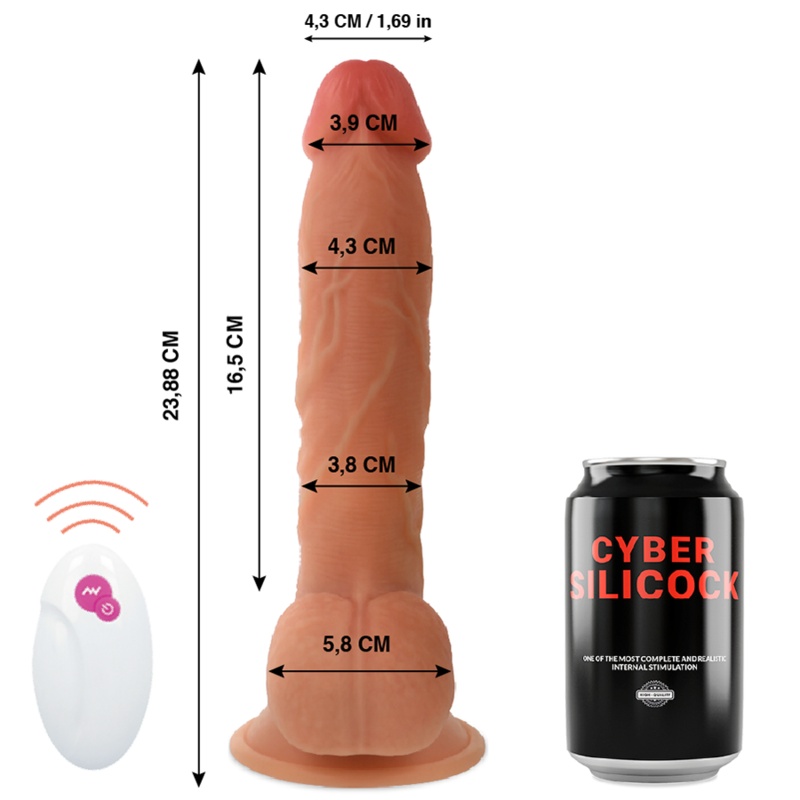 Dildo Realist, Miscare Up & Down, Teleco in SexShop KUR Romania