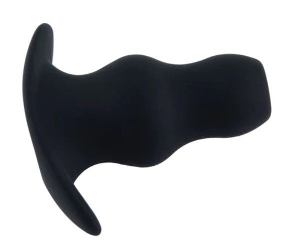 Dop Anal Dilatator, Silicon, Negru, 9.5 cm