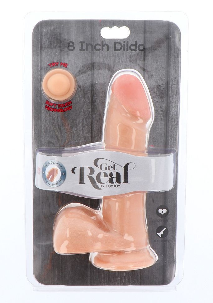 Dual Density Dildo Balls 20cm - 1 | YEO