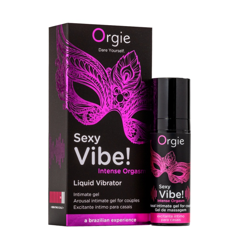 Gel stimulator masaj intim intens Sexy Vibe, 15 ml, Orgie