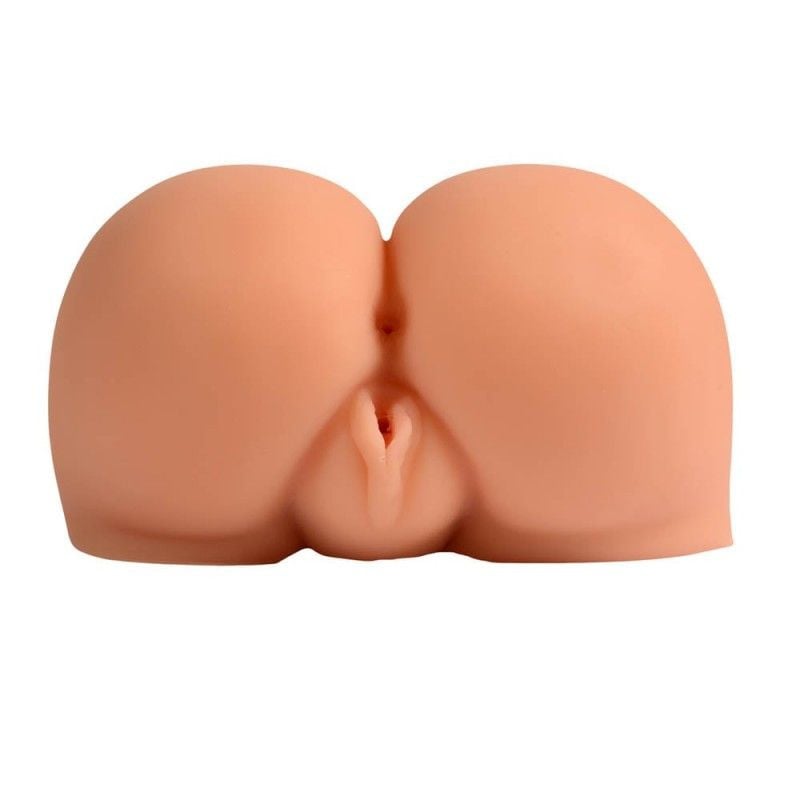 Masturbator realist de mari dimensiuni si cu 2 canale de penetrare Emily Sexy Ass 26cm x 27cm