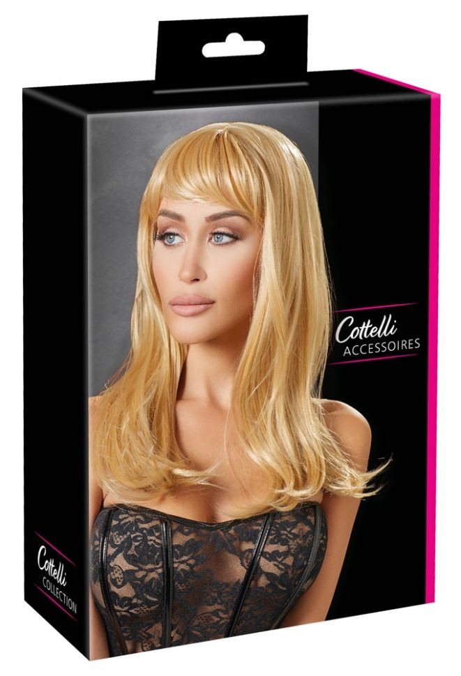 Peruca, Long Blonde Wig (45 cm)