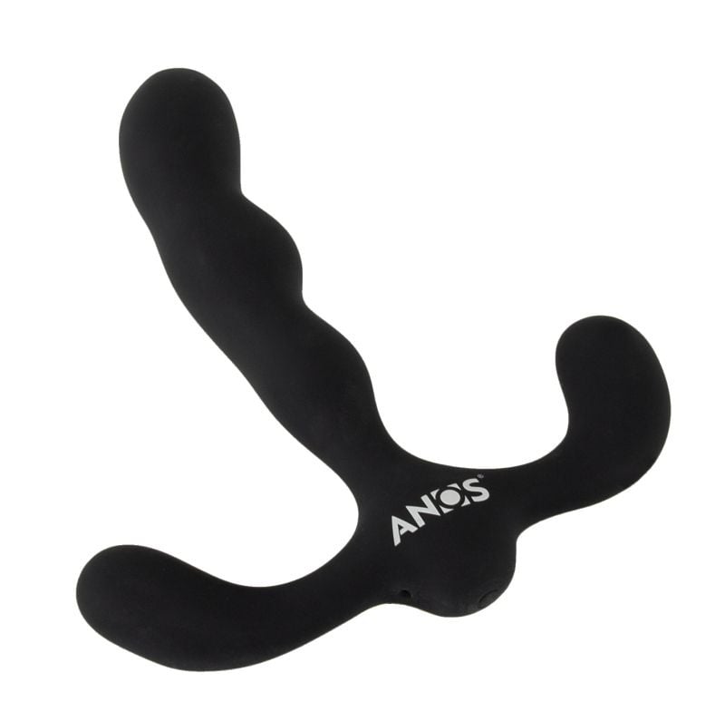 Plug anal vibrator flexibil cu 3 motoare Anos Flexible Prostate Stimulator with 3 Motors (13 cm) - 2 | YEO