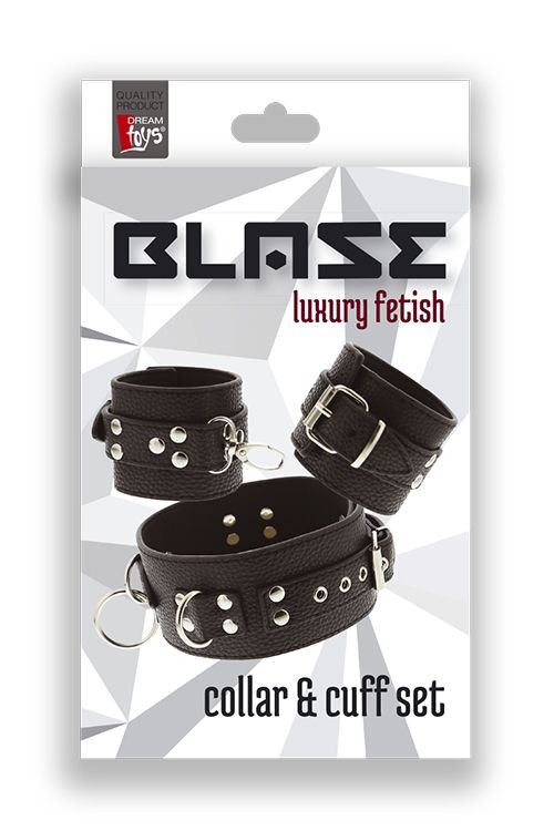 Set format din guler si 2 catuse. BLAZE COLLAR & CUFF SET