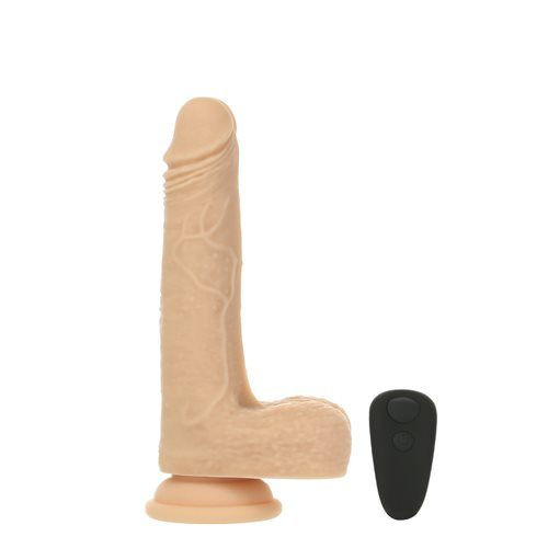 The Freak - Thrusting & Rotating Vibrator (19 x 3cm)- cu telecomanda