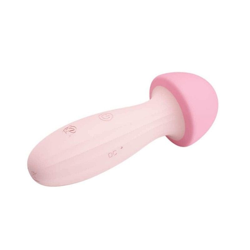 Vibrator bagheta mic, cu cap moale si gatul flexibil Pretty Love Mushroom - 3 | YEO