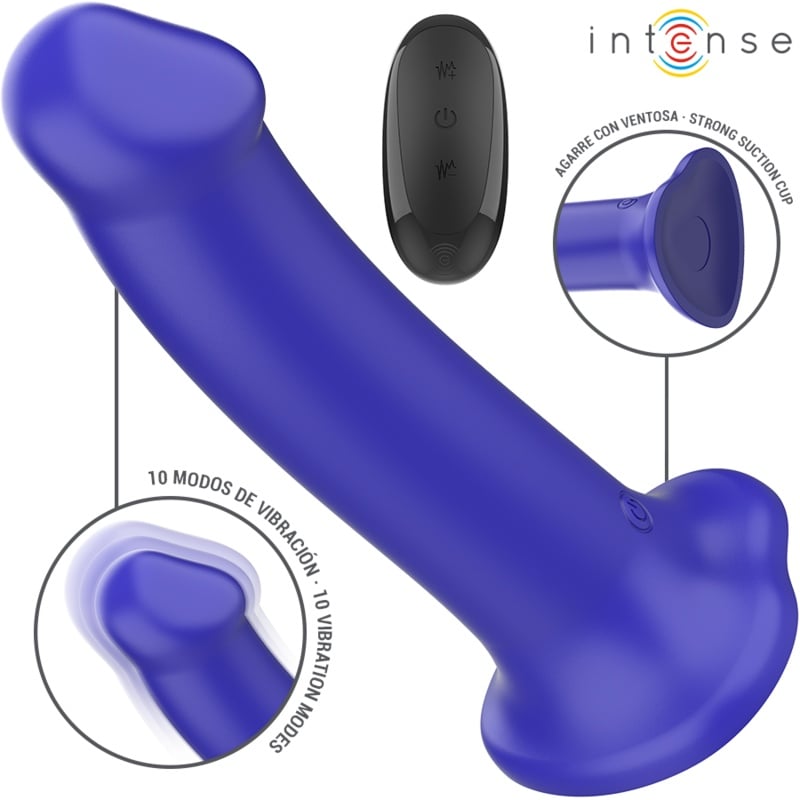 Vibrator cu 10 Vibrații Puternice & Telecomanda INTENSE Victoria