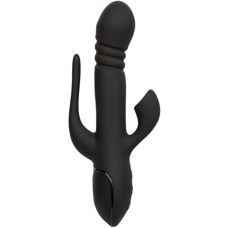 Vibrator cu 3 functii CALEXOTICS Triple Euphoria BLACK - 1 | YEO