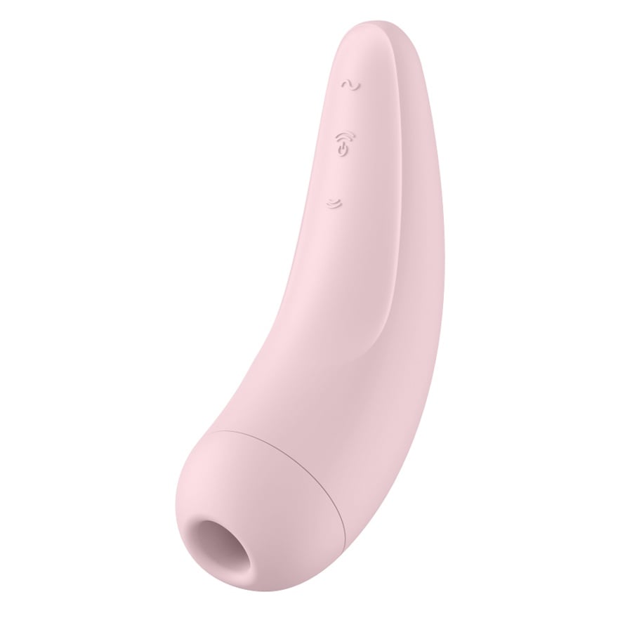 Vibrator cu unde de presiune inteligent SATISFYER - CURVY 2 Satisfyer Connect - 2 | YEO