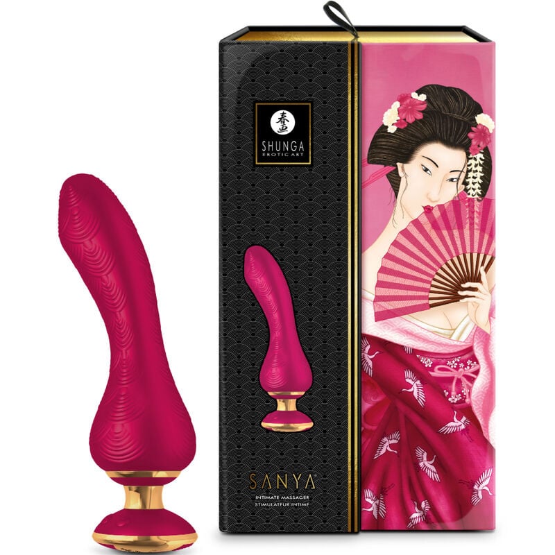 Vibrator de lux SHUNGA - SANYA INTIMATE FUCHSIA