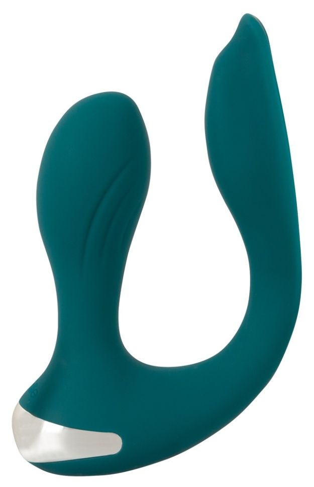 Vibrator dublu cu telecomanda, 10 moduri de vibratii RC Hands-free Vibrator (17 cm)