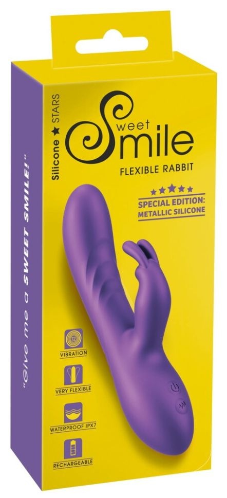 Vibrator Flexible Rabbit 18.3cm