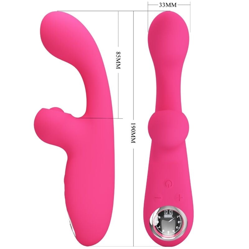 Vibrator iepuras multifunctional Pretty Love - Skylar Pink