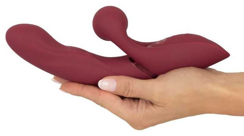 Vibrator iepure cu functie de pulsare/batere Javida 2 Function Rabbit Vibrator - 2 | YEO