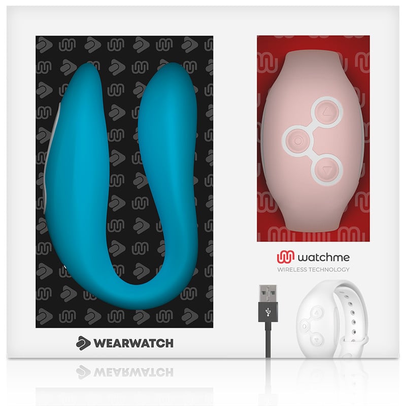 Vibrator inteligent Wearwatch - Watchme Dual Technology Vibrator Indigo / Pink