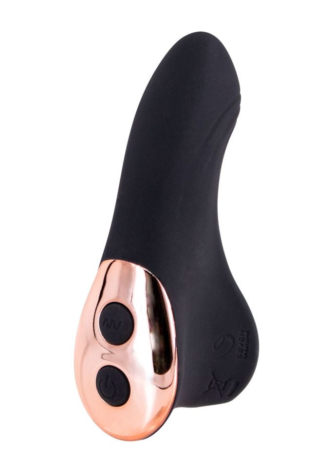 Vibrator pentru deget cu 7 moduri de vibratie Finger Flirt Rechargeable (7.9cm)