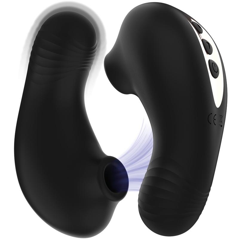 Vibrator stimulator clitoris cu 2 motoare SHUSHU PRO