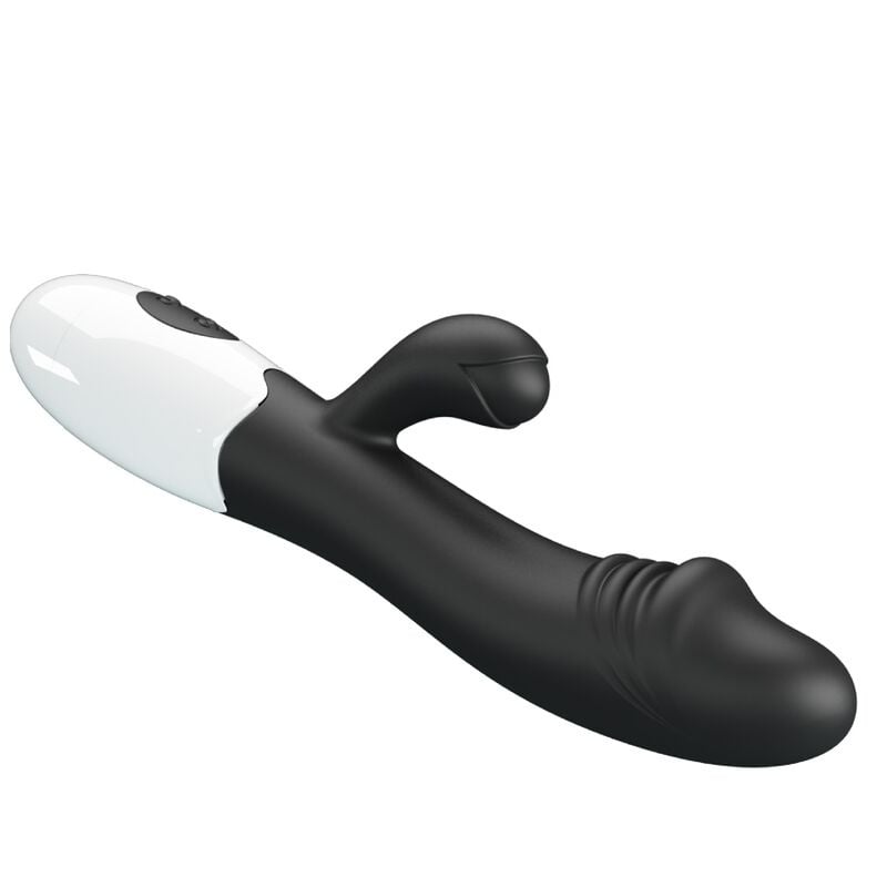 Vibrator stimulator punct G si clitoris Pretty Love - Snappy G-Spot Negru 30 funcții de vibrație - 1 | YEO