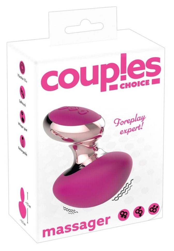 Aparat de masaj cu 10 moduri de vibratie Couple Choice Massager