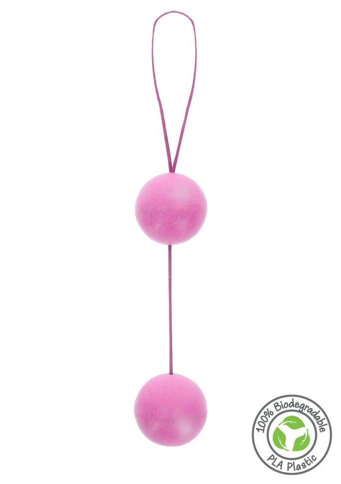 Bile kegel Sphere Balls, Pink 100% biodegradabile - 3 | YEO