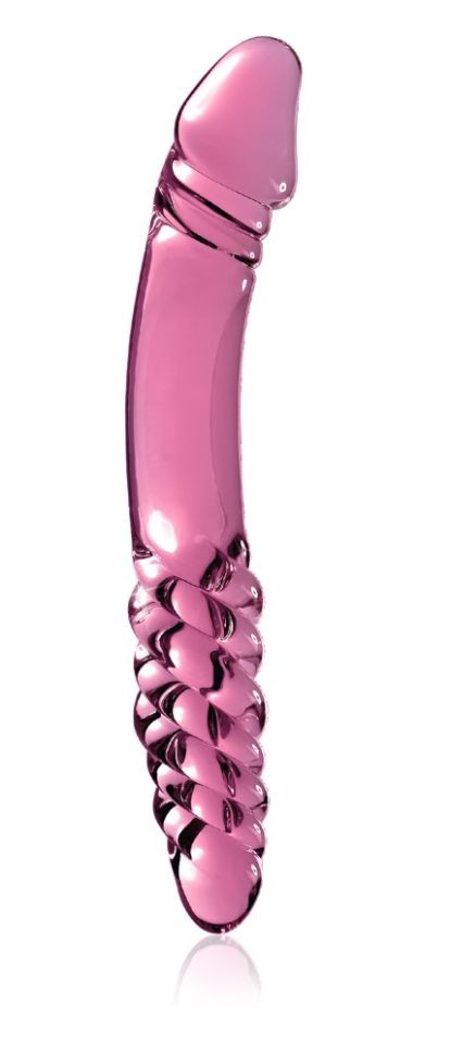 Dildo din sticla suflata manual Glass dildo No. 57 (12cm) - 1 | YEO