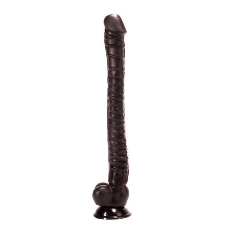 Dildo gigant cu ventuza X-MEN Jacob’s Cock Black 41cm x 4cm - 3 | YEO