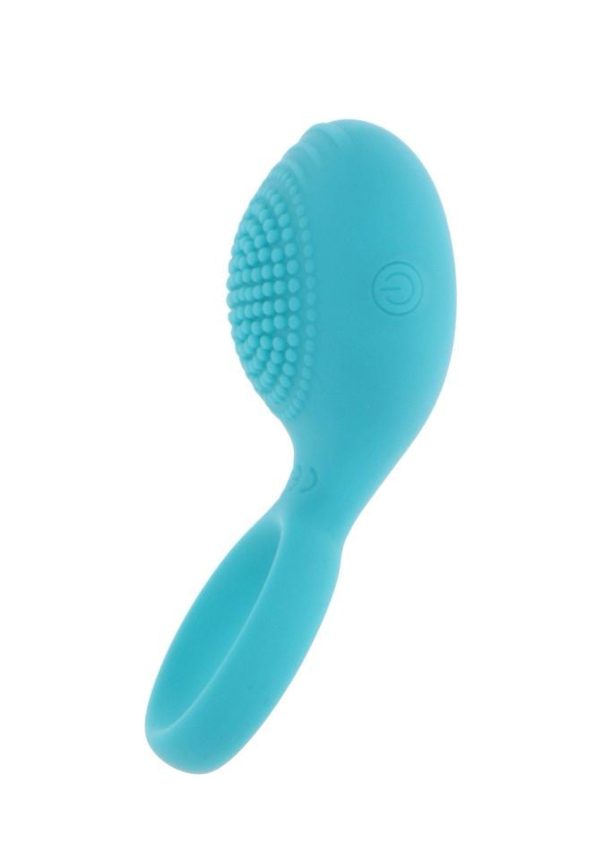 Inel vibrator cu telecomanda Tickle Brush C-Ring