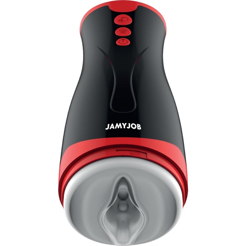 Masturbator special cu compresie si vibratii Jamjob Jango - 3 | YEO