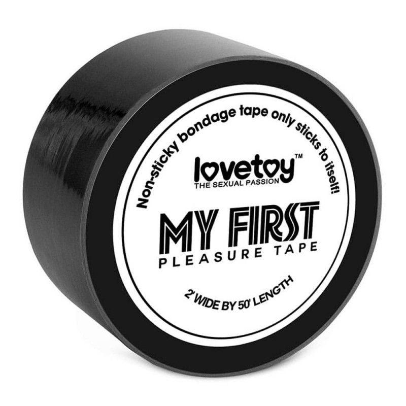 My First Non-Sticky Bondage Tape Black - 1 | YEO