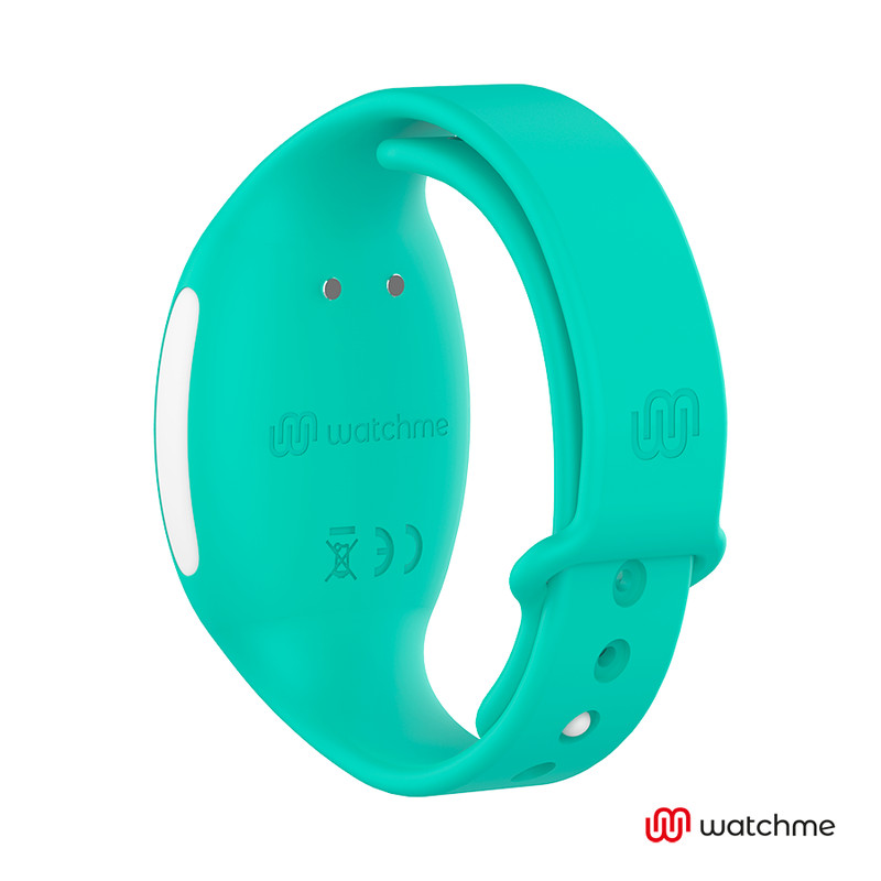 Ou vibrator Inteligent Wearwatch - Watchme technology remote control egg blue / aquamarine