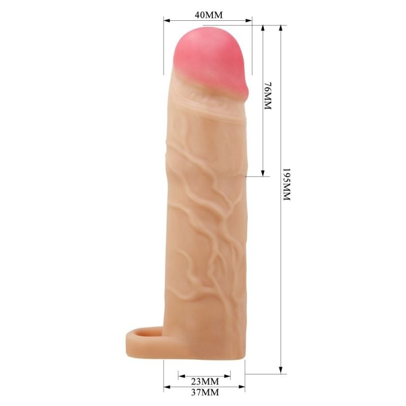 Prelungitor penis Pretty Love Gerd Prelungeste penisul cu 7,5cm - 1 | YEO