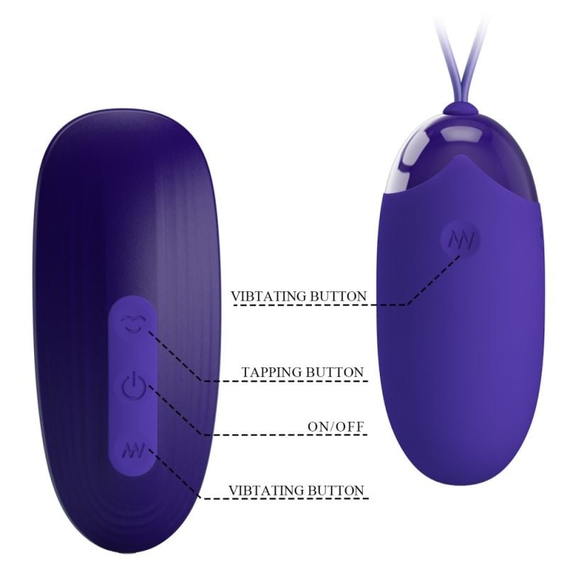 Set Ou Vibrator+ Stimulator Clitoris - ORTHUS 12 functii de vibratii