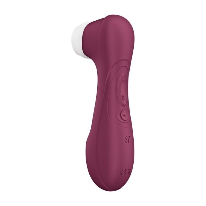 Stimulator clitoris cu unde de presiune Pro 2 Generation 3 with Liquid Air wine red - 1 | YEO