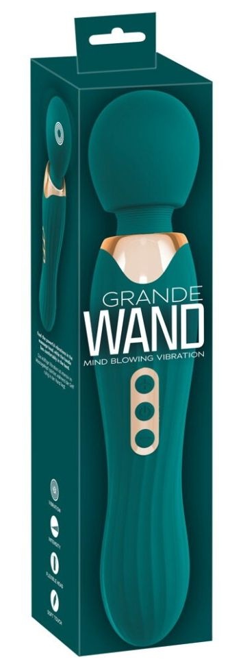 Vibrator aparat de masaj wand Grande Wand Green